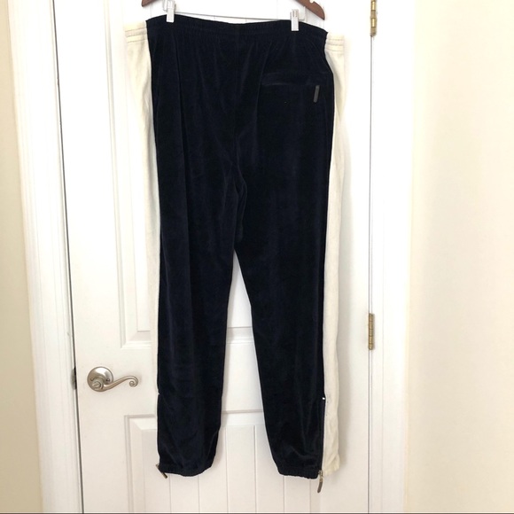 EUC like new vintage Vibes velour track pants 2X - Picture 2 of 11